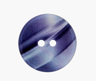 Polyester button 2 - holes, 23mm - Galedi Pins