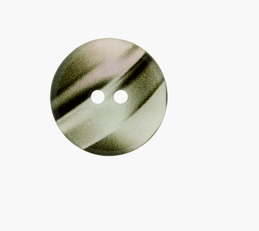 Polyester button 2 - holes, 23mm - Galedi Pins