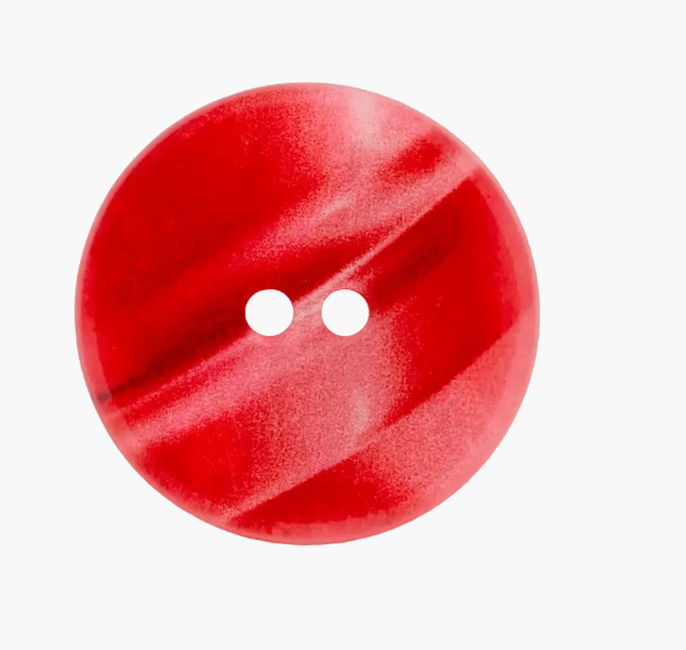 Polyester button 2 - holes, 18mm - Galedi Pins