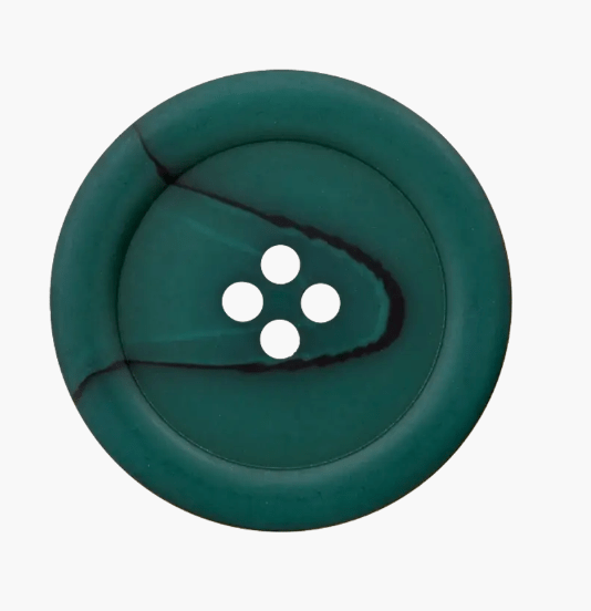 Polyester button 4 - holes, 18mm - Galedi Pins