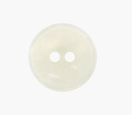 Polyester button 2 - holes, 23mm - Galedi Pins