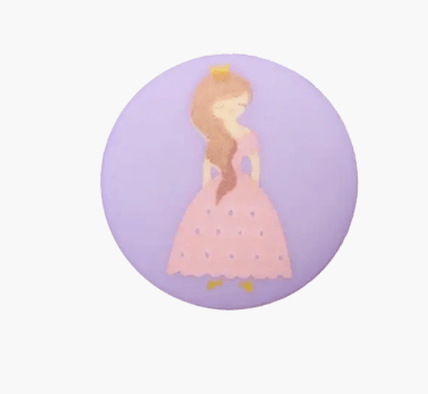 Polyester button shank, Princess - Galedi Pins