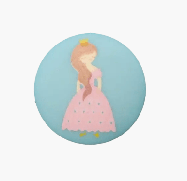 Polyester button shank, Princess - Galedi Pins