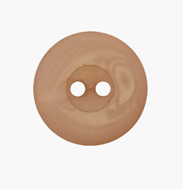 Polyester button 2 - holes, 23mm - Galedi Pins