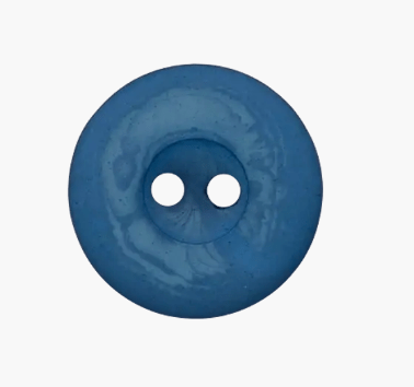 Polyester button 2 - holes, 23mm - Galedi Pins