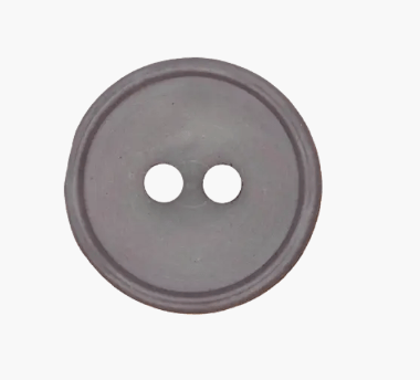 Polyester button 2 - holes, 23mm - Galedi Pins