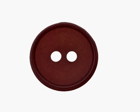Polyester button 2 - holes, 23mm - Galedi Pins