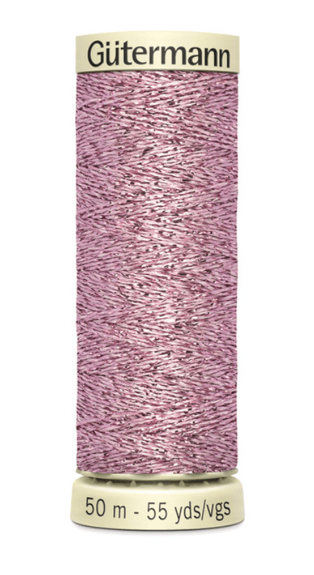 Gutermann Metallic Effect Thread 50m W331 - Galedi Pins