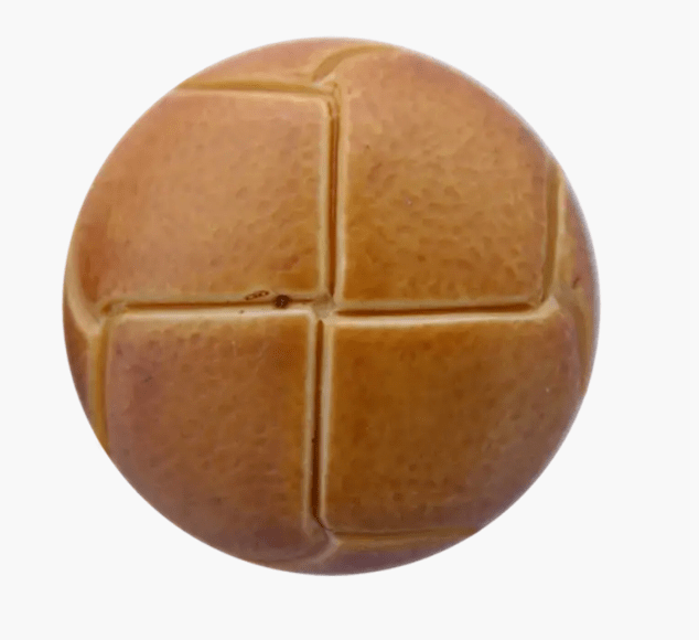 Imitation leather button shank 25mm - Galedi Pins