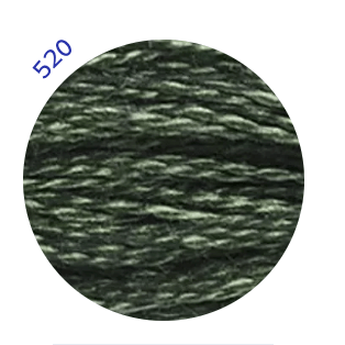 DMC Mouline Embroidery Threads (2) - Galedi Pins