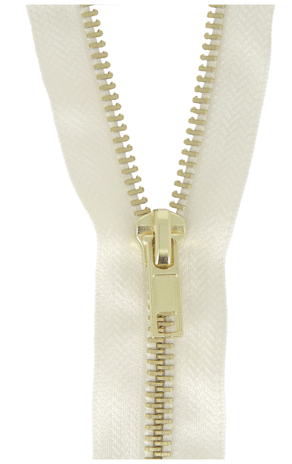 Milward Brass Jeans/Trouser Zip: 20cm - Galedi Pins