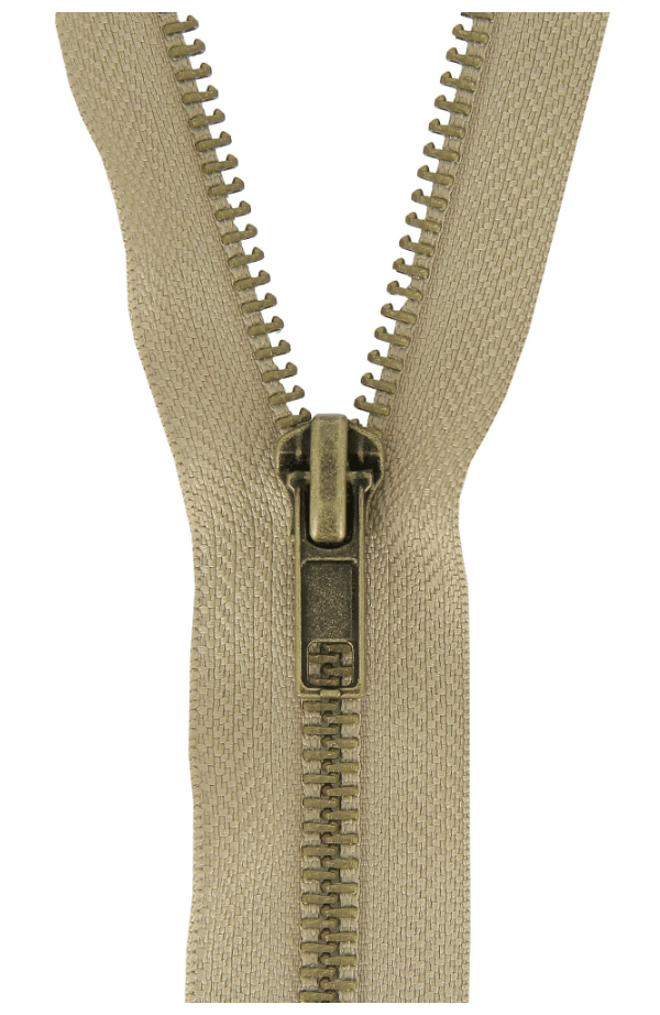 Milward Brass Jeans/Trouser Zip: 20cm - Galedi Pins