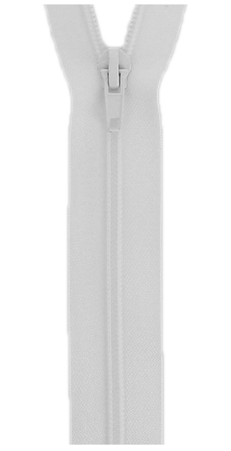 Nylon Open End Zip: 40cm - Galedi Pins