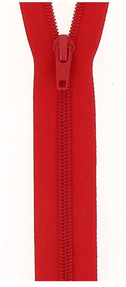 Nylon Open End Zip: 40cm - Galedi Pins