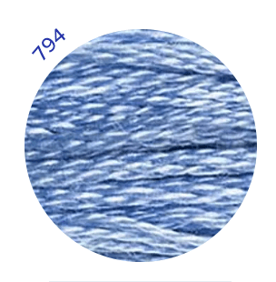 DMC Mouline Embroidery Threads (3) - Galedi Pins