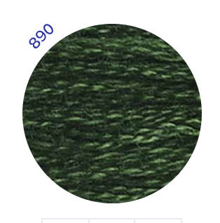 DMC Mouline Embroidery Threads (3) - Galedi Pins