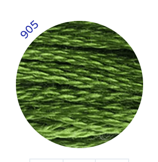 DMC Mouline Embroidery Threads (3) - Galedi Pins