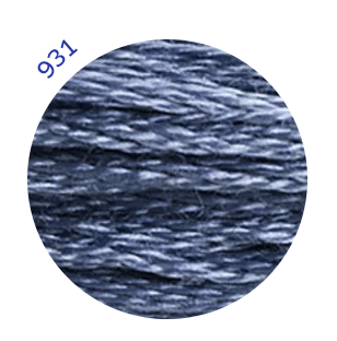 DMC Mouline Embroidery Threads (4) - Galedi Pins