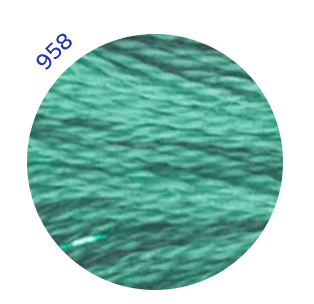 DMC Mouline Embroidery Threads (4) - Galedi Pins