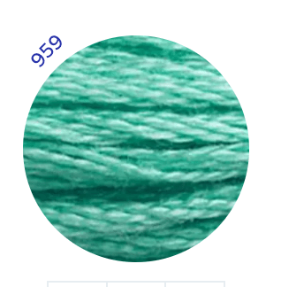 DMC Mouline Embroidery Threads (4) - Galedi Pins