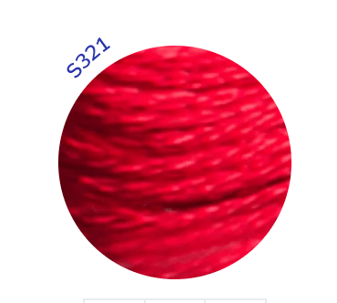DMC Satin Thread: 6 x 8m: Skeins - Galedi Pins
