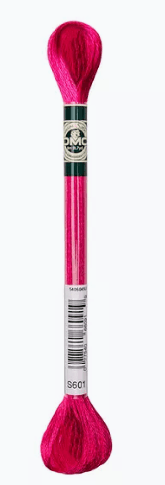 DMC Satin Thread: 6 x 8m: Skeins - Galedi Pins