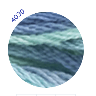 DMC Embroidery Thread, Mouline Colour Variations: 6 x 8m: Skeins, Multicoloured - Galedi Pins