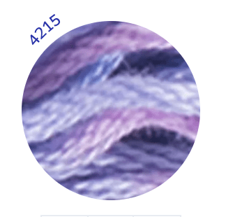 DMC Embroidery Thread, Mouline Colour Variations: 6 x 8m: Skeins, Multicoloured - Galedi Pins