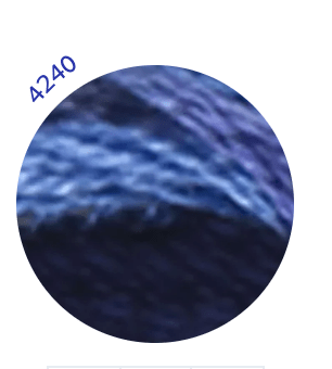 DMC Embroidery Thread, Mouline Colour Variations: 6 x 8m: Skeins, Multicoloured - Galedi Pins