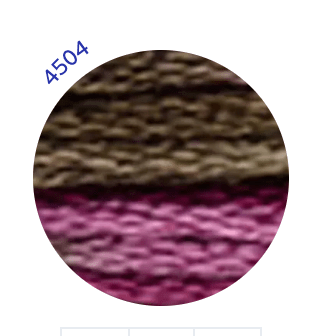 DMC Embroidery Thread, Mouline Colour Variations: 6 x 8m: Skeins, Multicoloured - Galedi Pins