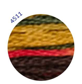 DMC Embroidery Thread, Mouline Colour Variations: 6 x 8m: Skeins, Multicoloured - Galedi Pins