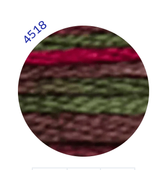 DMC Embroidery Thread, Mouline Colour Variations: 6 x 8m: Skeins, Multicoloured - Galedi Pins
