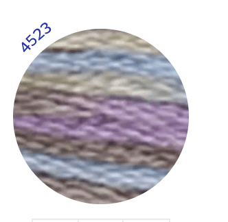 DMC Embroidery Thread, Mouline Colour Variations: 6 x 8m: Skeins, Multicoloured - Galedi Pins