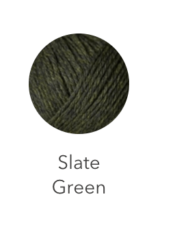 Slate Green Heavy Merino Wool Yarn