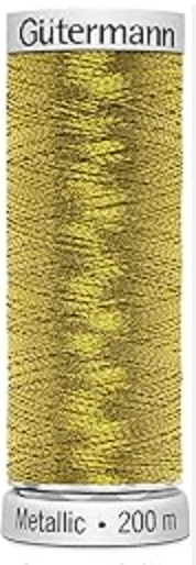 Gutermann Machine Embroidery Thread, Mettalic 200m - Galedi Pins