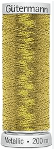 Gutermann Machine Embroidery Thread, Mettalic 200m - Galedi Pins