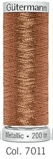 Gutermann Machine Embroidery Thread, Mettalic 200m - Galedi Pins