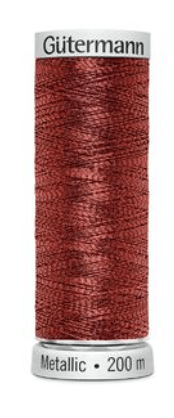 Gutermann Machine Embroidery Thread, Mettalic 200m - Galedi Pins