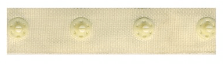 MEDIAC Plastic Snap Fastener Ribbon - Galedi Pins