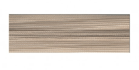 Invisible continuous zipper with brass mesh polyester.