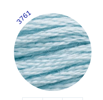 DMC Mouline Embroidery Threads (5) - Galedi Pins