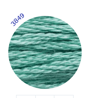 DMC Mouline Embroidery Threads (5) - Galedi Pins