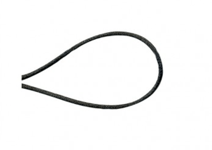 Galedi Pins black 1.5mm polyester craft cord forming a loop.