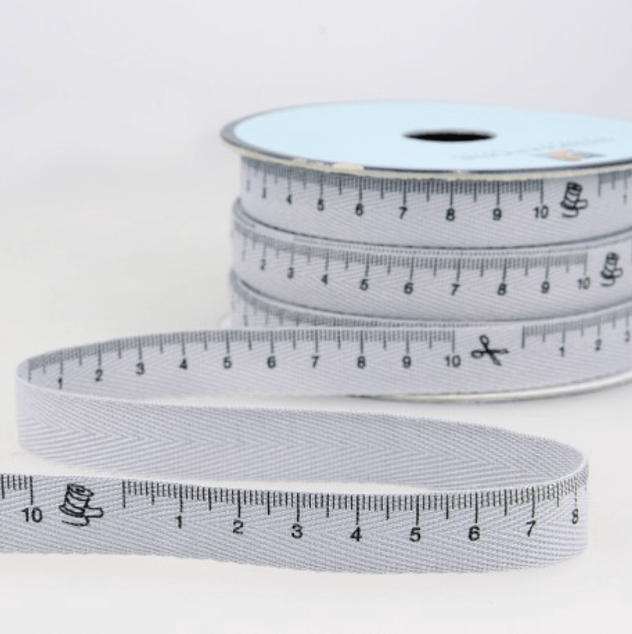 STEPHANOISE ''Tape Measure" Ribbon, 15mm x 1m - Galedi Pins