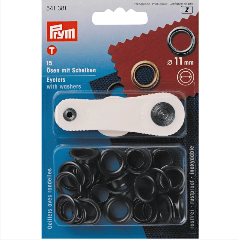 Eyelets and washers, 11.0mm - Galedi Pins