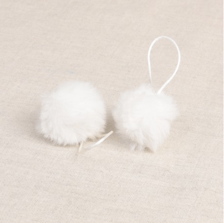 STEPHANOISE Artificial Fur Pompon, Round - Galedi Pins
