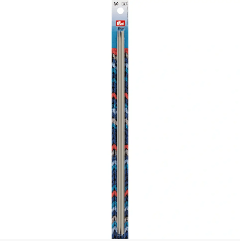 Double - pointed knitting needles, 40cm, pearl grey - Galedi Pins