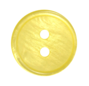 Ring Edge MOP Look, 2 Hole Button/ Jon - Galedi Pins