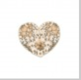 LIBERTY EMBROIDERY HEART/ Patch Patches - Galedi Pins