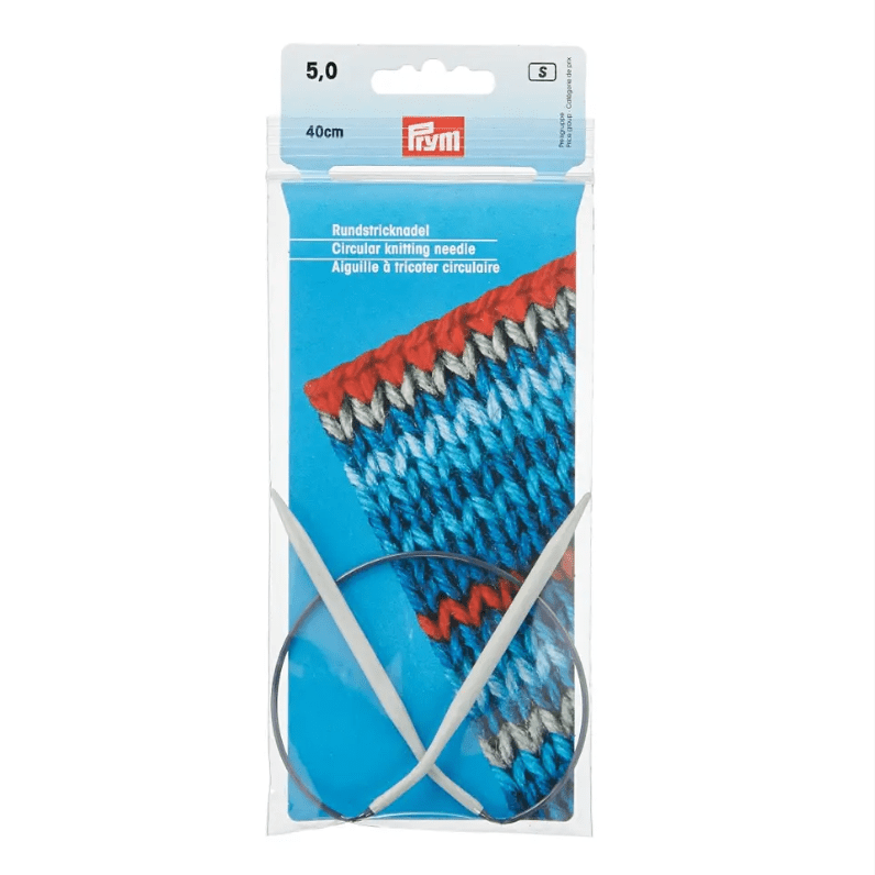 Circular knitting needles, aluminium, grey - Galedi Pins